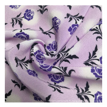 Design personnalisé Polyester Dirac Somali Tissu en mousseline de soie